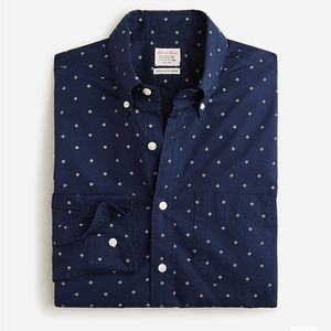 BUNDLE - 2 J. Crew Secret Wash Slim Untucked shirts